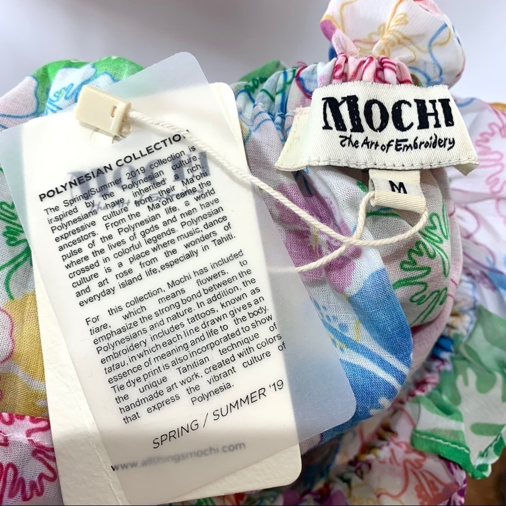 All Things Mochi Kona Polynesian Maxi Dress Hibiscus Floral Tropical — image 8 of 8